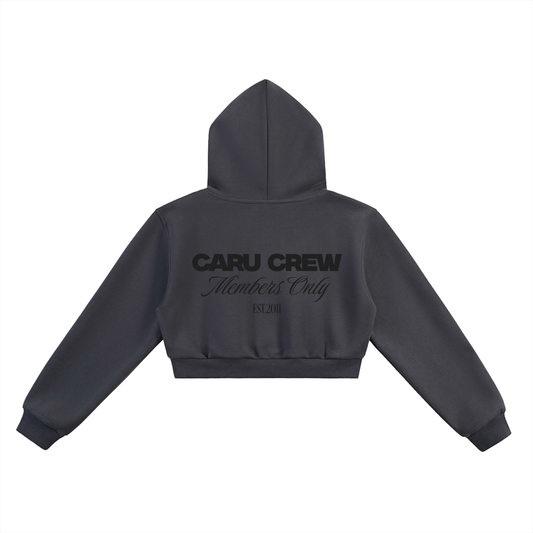Adult Members Only Cropped Hoodie