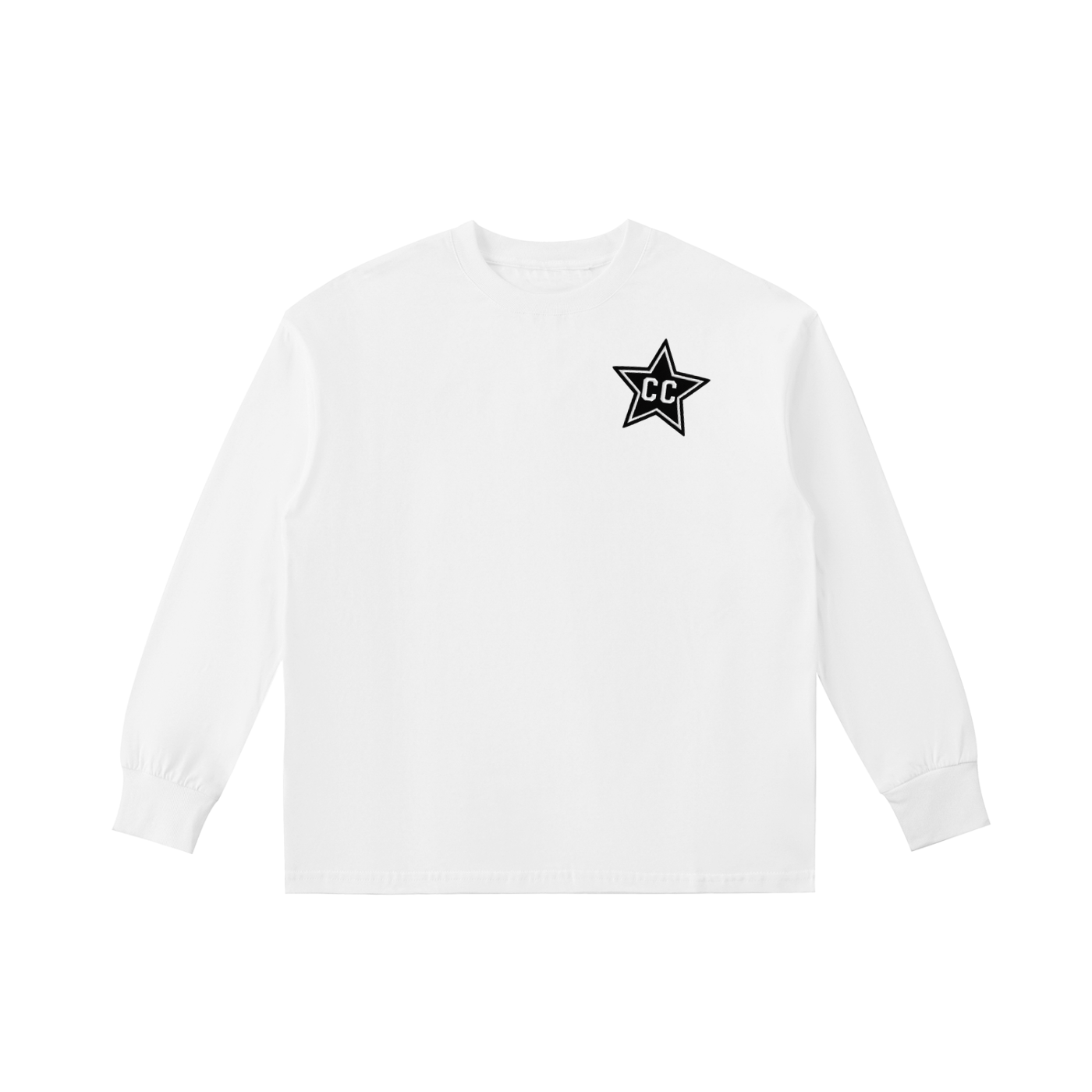Youth Long Sleeve in White