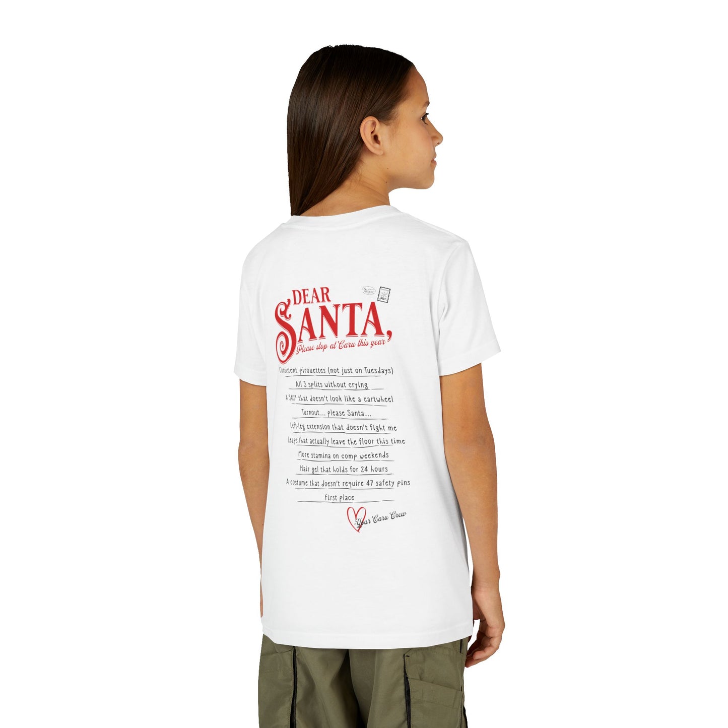 Youth Dear Santa Graphic Tee