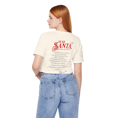 Adult Dear Santa Graphic Tee